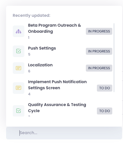 Dependency Management View